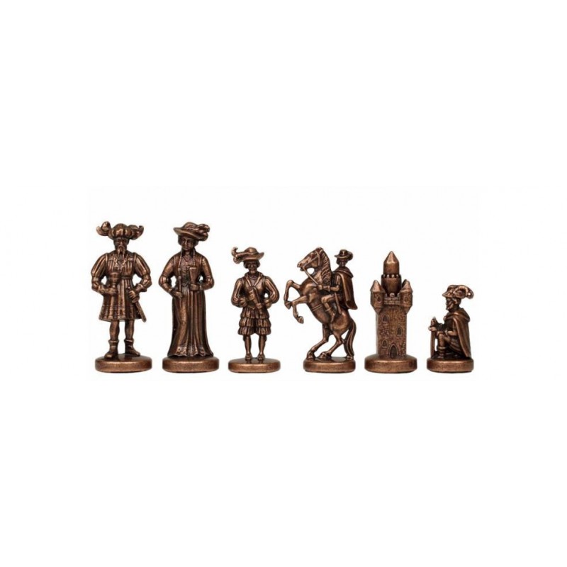 jeu complet grec, modèle Knight Pièces Bronze
