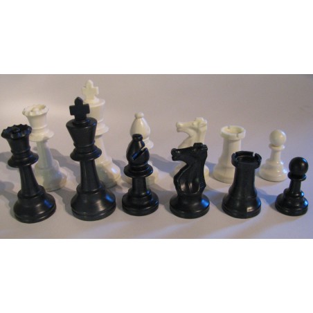 Pièces d'échecs N°4 plastique Standard