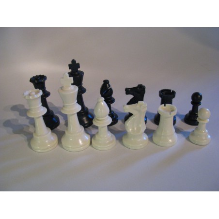 Pièces d'échecs N°3 plastique Standard
