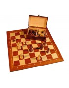 compétition - échiquier et pieces d'échecs taille 5
